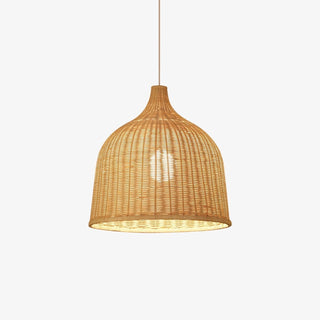 Willow Lustre Suspendu En Rattan Rustique