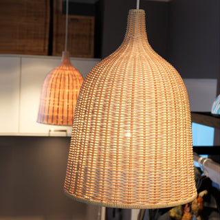 Willow Lustre Suspendu En Rattan Rustique