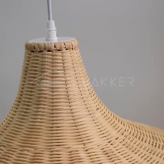 Willow Lustre Suspendu En Rattan Rustique