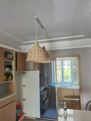 Willow Lustre Suspendu En Rattan Rustique