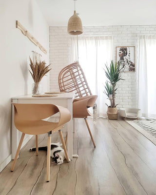 Willow Lustre Suspendu En Rattan Rustique