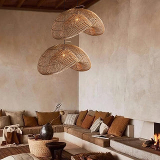 Averon Suspension Vintage en Rotin
