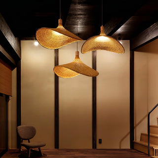 Marona Suspension Vintage en Rattan