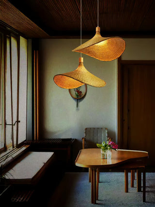 Marona Suspension Vintage en Rattan