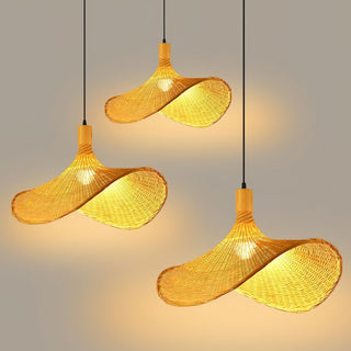 Marona Suspension Vintage en Rattan