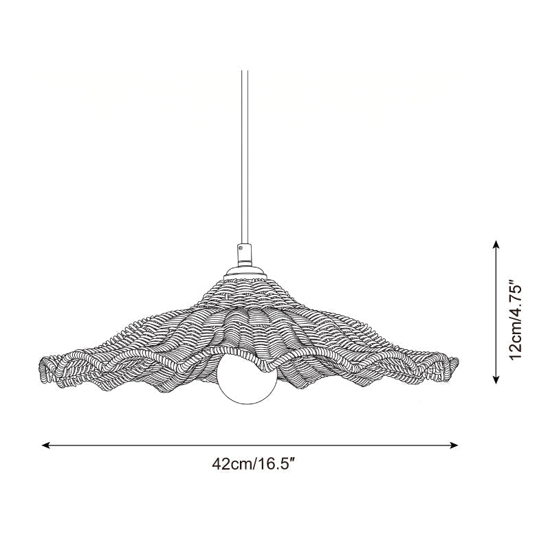 Canoiella Suspension en Rotin