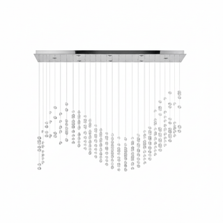 Raw Crystal Customize Chandelier-Neutral Decor