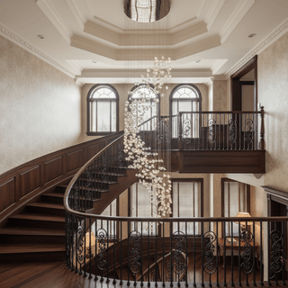 Raw Crystal Customize Chandelier-Neutral Decor