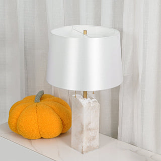 Gaveth Lampe de Table en Albâtre Minimaliste
