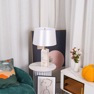 Gaveth Lampe de Table en Albâtre Minimaliste