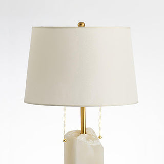Gaveth Lampe de Table en Albâtre Minimaliste
