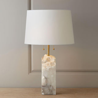 Gaveth Lampe de Table en Albâtre Minimaliste