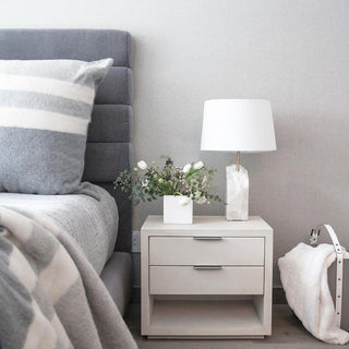 Gaveth Lampe de Table en Albâtre Minimaliste