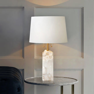 Gaveth Lampe de Table en Albâtre Minimaliste