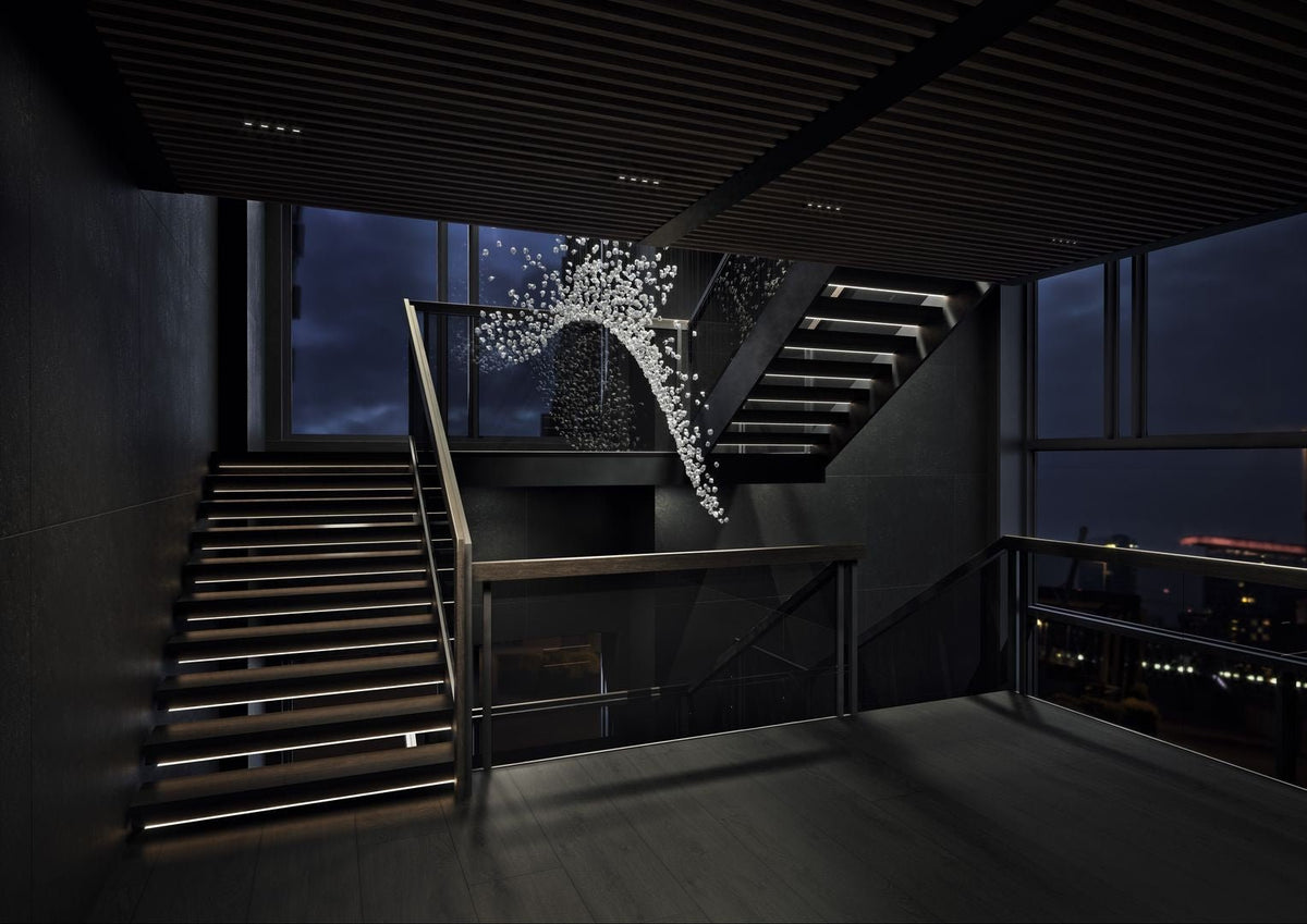 Raw Crystal Customize Chandelier-Neutral Decor