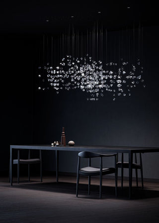 Raw Crystal Customize Chandelier-Neutral Decor