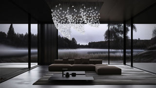 Raw Crystal Customize Chandelier-Neutral Decor