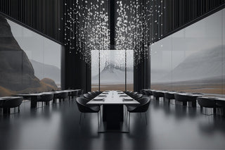 Raw Crystal Customize Chandelier-Neutral Decor