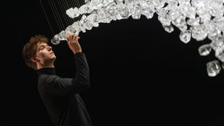 Raw Crystal Customize Chandelier-Neutral Decor