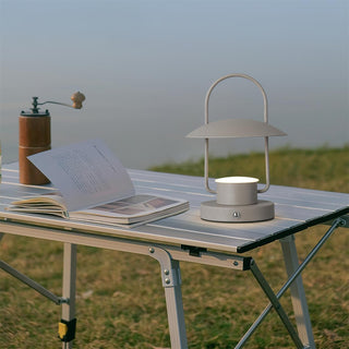 Solaran Gris Lampe de Table Contemporaine