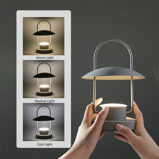 Solaran Gris Lampe de Table Contemporaine