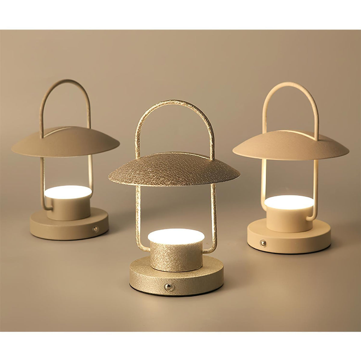 Solaran Gris Lampe de Table Contemporaine