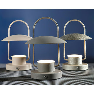 Solaran Gris Lampe de Table Contemporaine