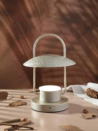 Solaran Gris Lampe de Table Contemporaine