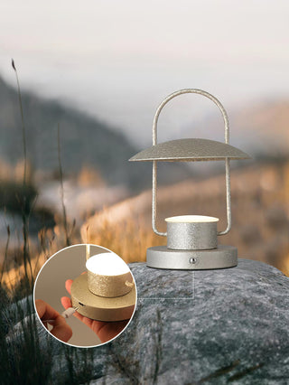 Solaran Gris Lampe de Table Contemporaine
