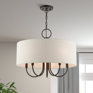 Lustre en Tissu Vintage Classique Ovyneth-Luire