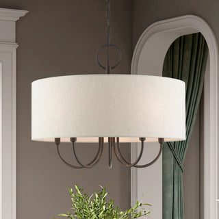 Lustre en Tissu Vintage Classique Ovyneth-Luire