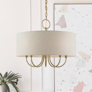 Lustre en Tissu Vintage Classique Ovyneth-Luire