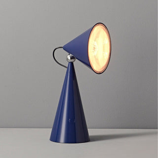Rechargeable Cone Table Lamp-Neutral Decor