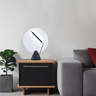 Evsilel Geometric Acrylic Table Lamp-Neutral Decor