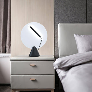 Evsilel Geometric Acrylic Table Lamp-Neutral Decor