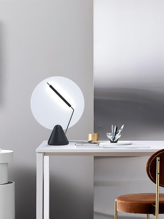 Evsilel Geometric Acrylic Table Lamp-Neutral Decor