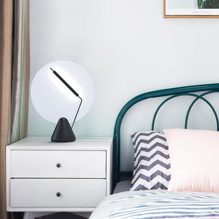 Evsilel Geometric Acrylic Table Lamp-Neutral Decor