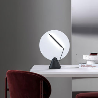 Evsilel Geometric Acrylic Table Lamp-Neutral Decor