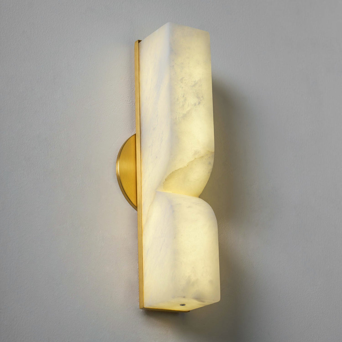 Lampe Murale Rectangulaire en Albâtre Moderne Minimaliste Lyvenisra