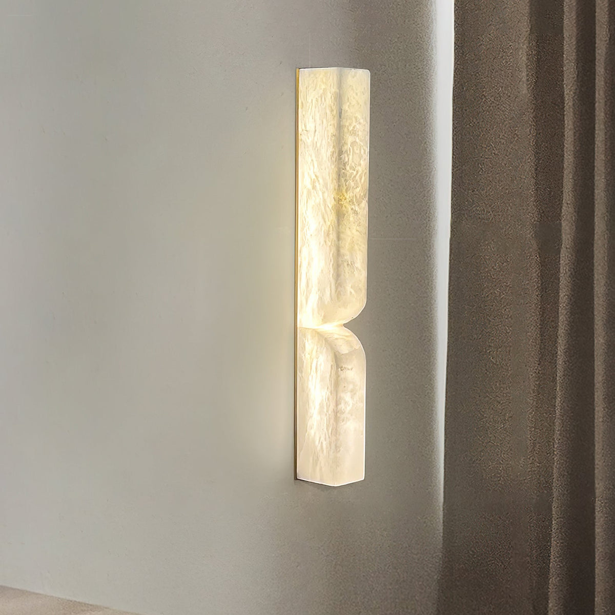 Lampe Murale Rectangulaire en Albâtre Moderne Minimaliste Lyvenisra