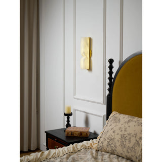 Lampe Murale Rectangulaire en Albâtre Moderne Minimaliste Lyvenisra
