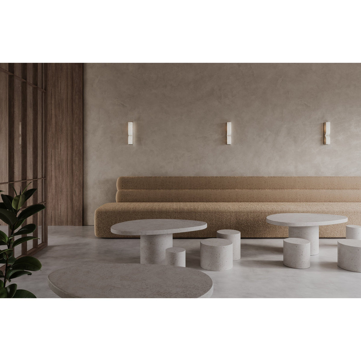 Lampe Murale Rectangulaire en Albâtre Moderne Minimaliste Lyvenisra