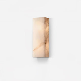 Orvian Applique Murale Extérieure Minimaliste en Albâtre-Luire