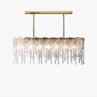 Cathaa Postmoderne Luxe Verre Crystal Lustre