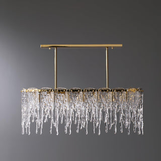 Cathaa Postmoderne Luxe Verre Crystal Lustre