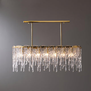 Cathaa Postmoderne Luxe Verre Crystal Lustre