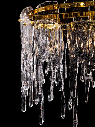 Cathaa Postmoderne Luxe Verre Crystal Lustre