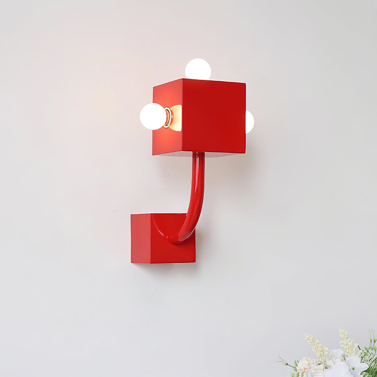 Axis Applique Murale Rouge