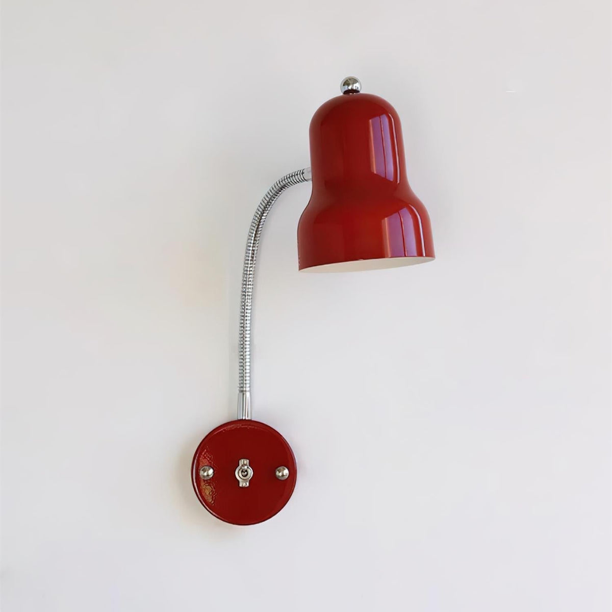 Feylo Red Wall Lamp-Neutral Decor