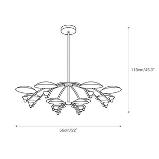 Lustre Métal Premium Nordique Cumiror